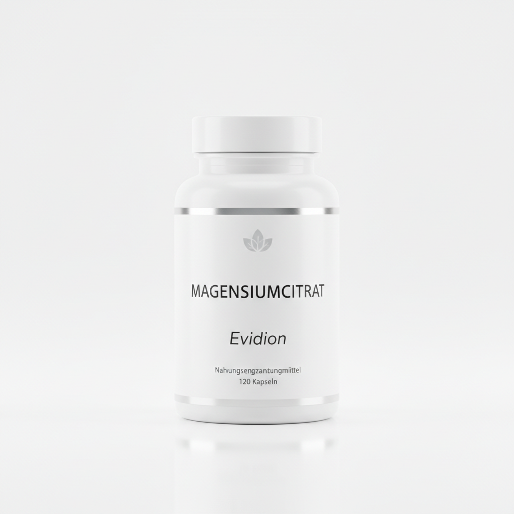 Evidion Magnesiumcitrat Produktflasche