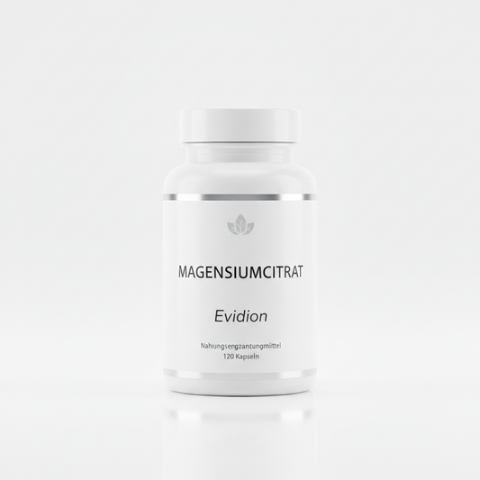 Evidion Magnesiumcitrat Produktflasche